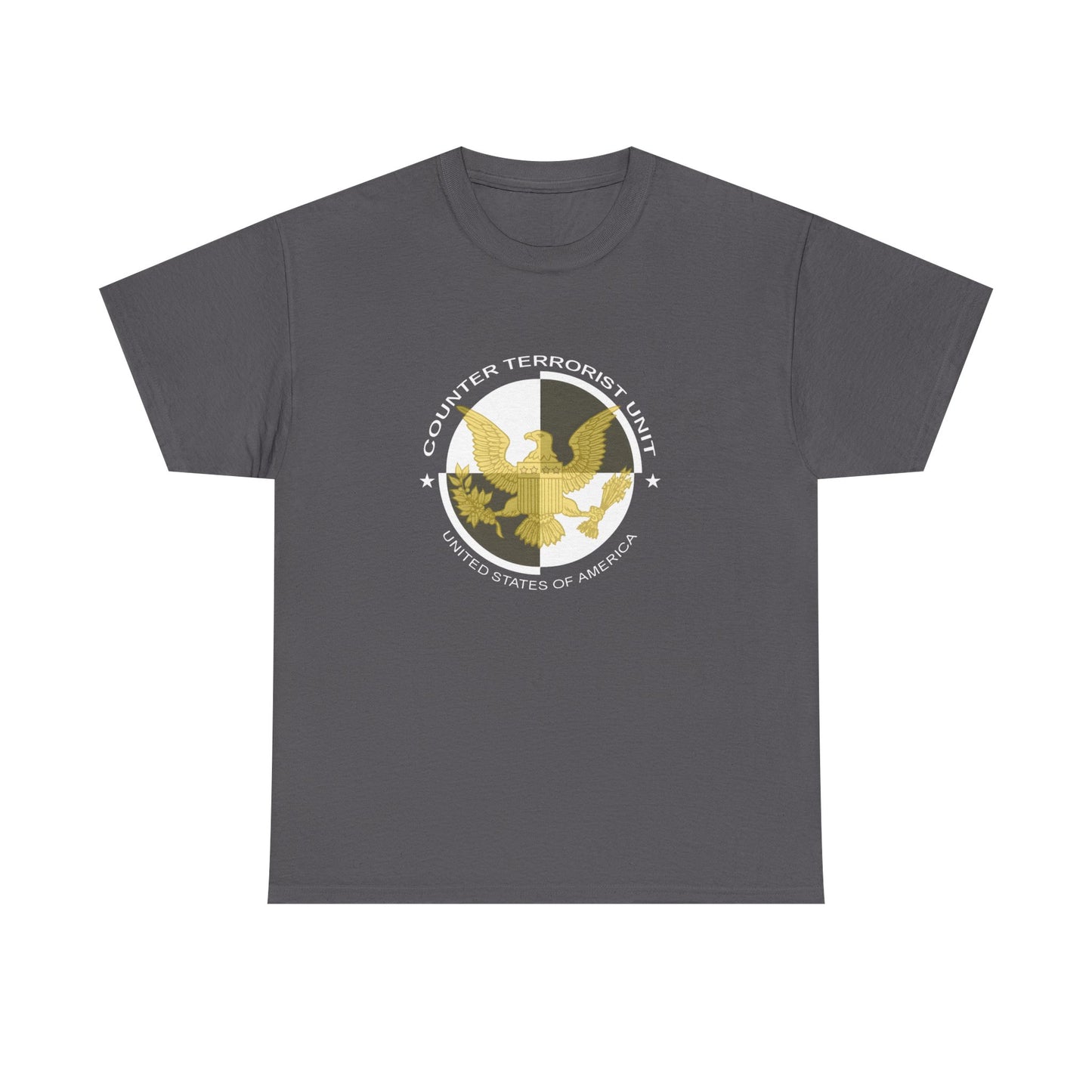 CTU Counter Terrorist Unit Tee - Unisex Heavy Cotton T-Shirt, 24 TV Show Fan Gift, Jack Bauer Shirt, Men Women Graphic Tee, TV Series Merch,