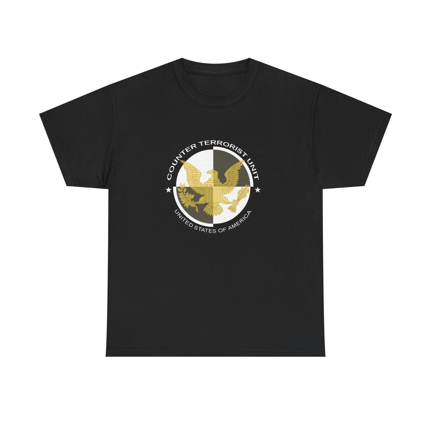 CTU Counter Terrorist Unit Tee - Unisex Heavy Cotton T-Shirt, 24 TV Show Fan Gift, Jack Bauer Shirt, Men Women Graphic Tee, TV Series Merch,