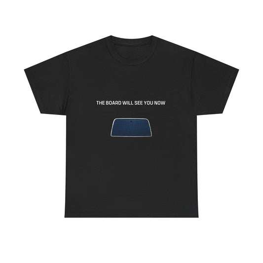 Severance TV Show Unisex Heavy Cotton Tee - The Board Graphic Tee, Unisex Tee, TV Show Fan Shirt, Graphic Print Tee, Cotton Tee